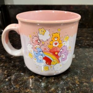 Original Style Care Bears Pink & White 20oz Coffee Mug